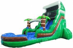 18 Ft Emerald Tsunami Water/Dry Slide