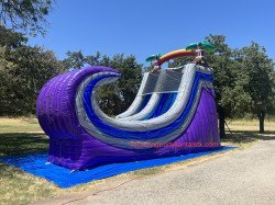 22 FT Tropical Wave Water Slide