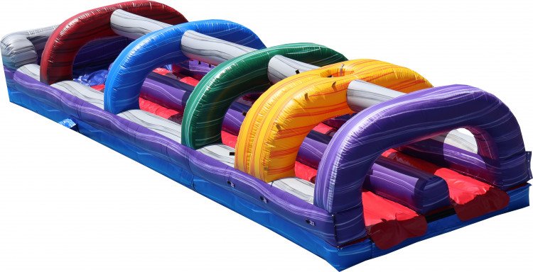 Marble Double Lane Slip and Slide